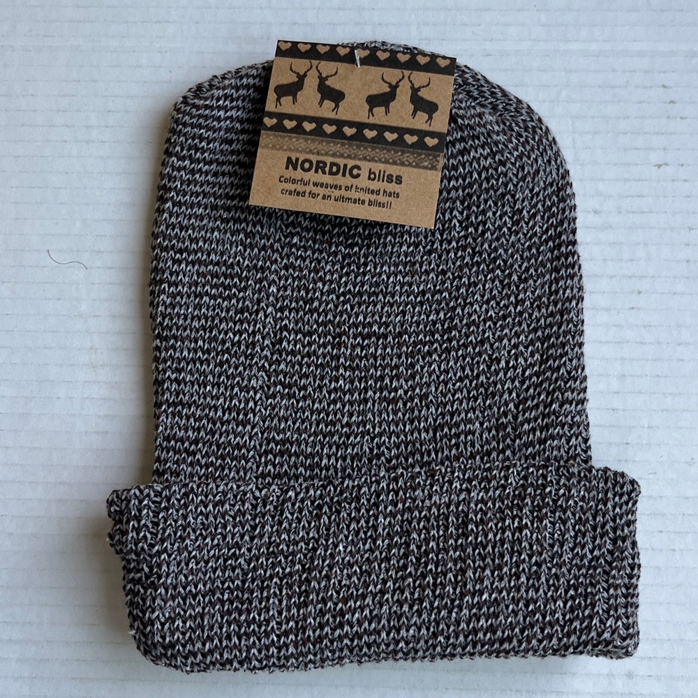 Nordic Bliss Winter Knitted Beanie Unisex